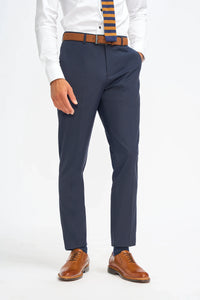 Malibu - Men's Navy 3 Piece Tailored Fit Suit