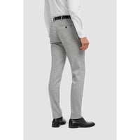 Malibu - Men's Grey Formal Trousers