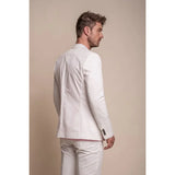 Mario - Men's Smart Summer Cream Blazer
