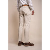 Mario - Men's Summer Beige Trousers