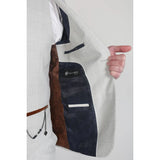 Mark - Men's Beige Check Blazer