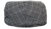 Marc Darcy Hampton Mens Tweed Vintage Retro Grandad Flat Caps Hats Peaky Blinders Check Classic