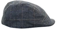 Marc Darcy Scott Mens Tweed Vintage Retro Grandad Flat Caps Hats Peaky Blinders Check Classic