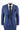 Men's Blue Herringbone 3 Piece Tweeed Suit - STZ11