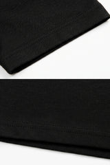 Men’s Classic Black Cotton TShirt