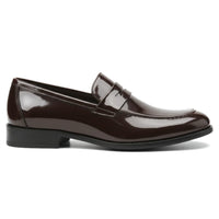 Men’s Faux Leather Slip On Penny Loafers