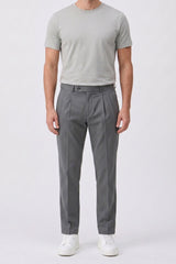 Men’s Grey Classic Cotton Blend TShirt