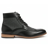 Men’s Wingtip Brogue Ankle Boots