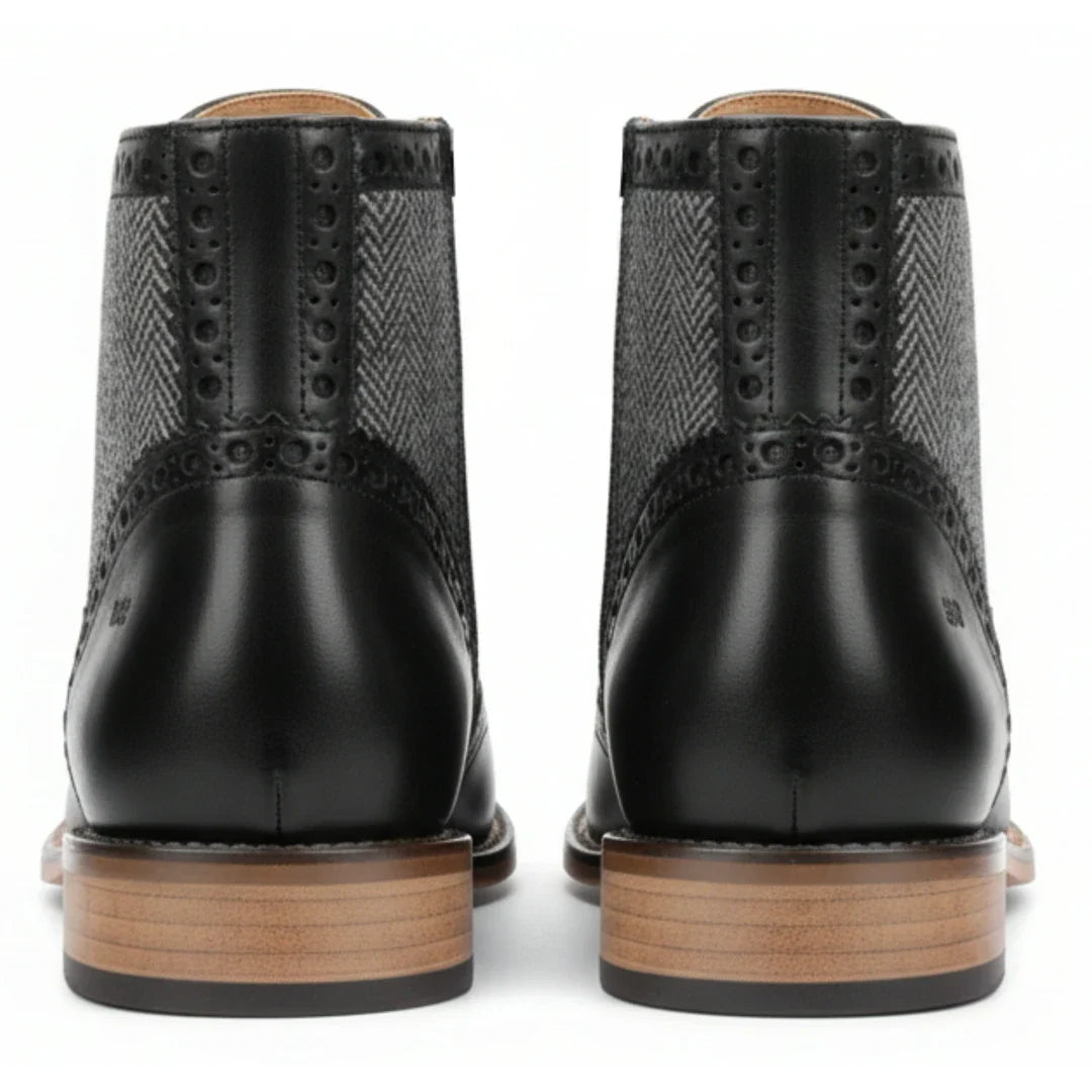 Men’s Wingtip Brogue Ankle Boots