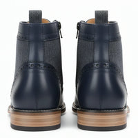 Men’s Wingtip Brogue Ankle Boots