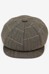 Mens 8 Panel Shelby Newsboy Cap -  Cavani Albert