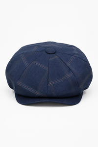Men's 8 Panel Shelby NewsboyTweed Flat Cap - Cavani Connall