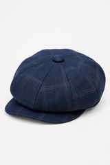 Men's 8 Panel Shelby NewsboyTweed Flat Cap - Cavani Connall
