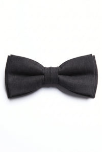 Men’s Black Double Layer Bow Tie