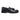 Men's Black Leather Chunky Sole Tassel Loafer Shoes