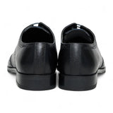 Men's Black Leather Classic Formal Lace-Up Brogue Shoes