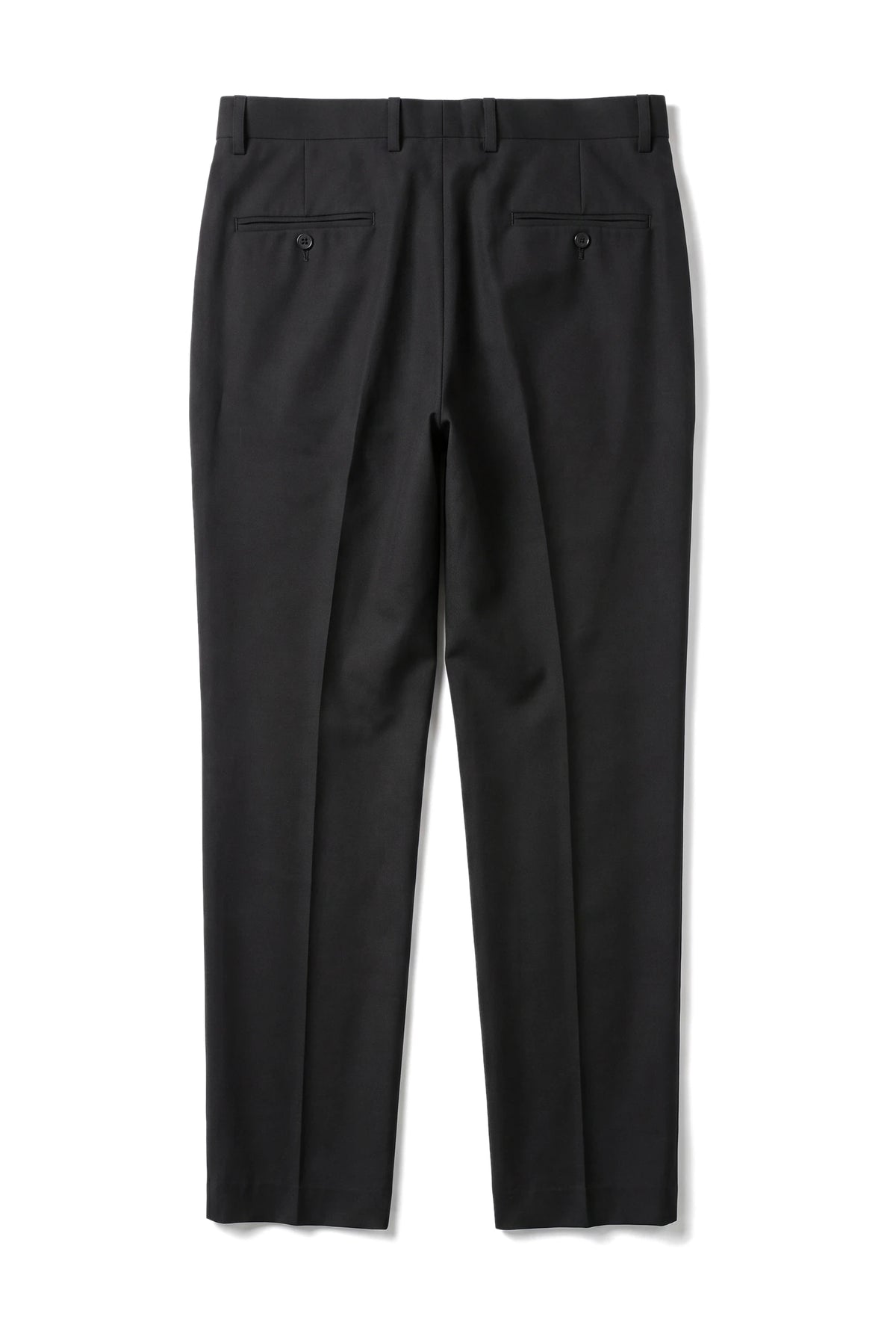 Parker - Men's Plain Black Trousers