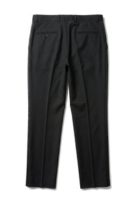 Men's Black Tuxedo Trousers Wedding Prom Stripe Satin Stripe