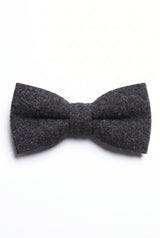 Men’s Black Tweed Bow Tie