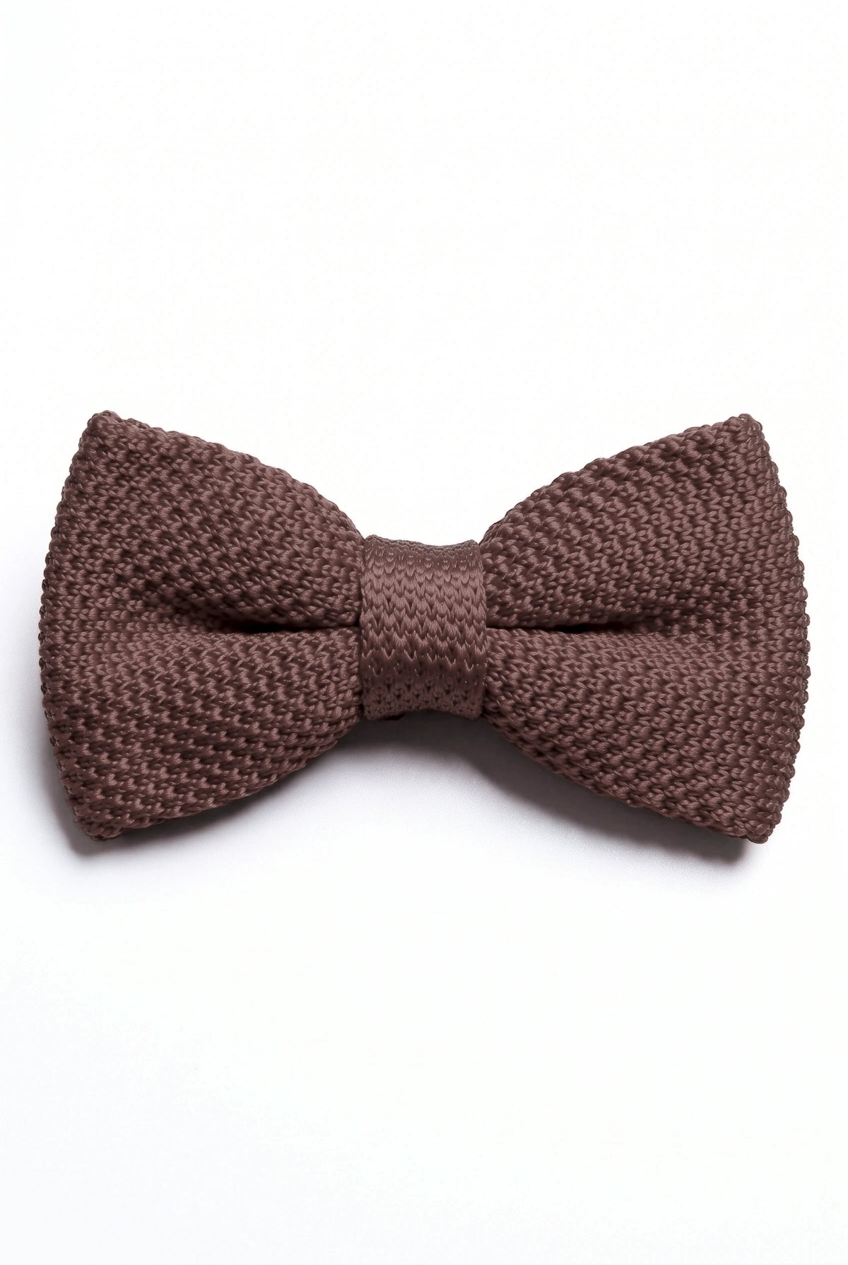Men’s Brown Knitted Bow Tie