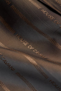 Men's Brown Wool Blend Houndstooth Tweed Overcoat