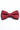 Men’s Burgundy Double Layer Bow Tie