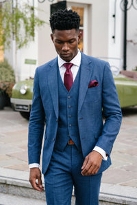 Men’s Burgundy Tie Set