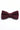 Men’s Burgundy Tweed Wool Blend Bow Tie