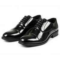 Men's Classic Cap-Toe Oxford Lace-Up Shoes