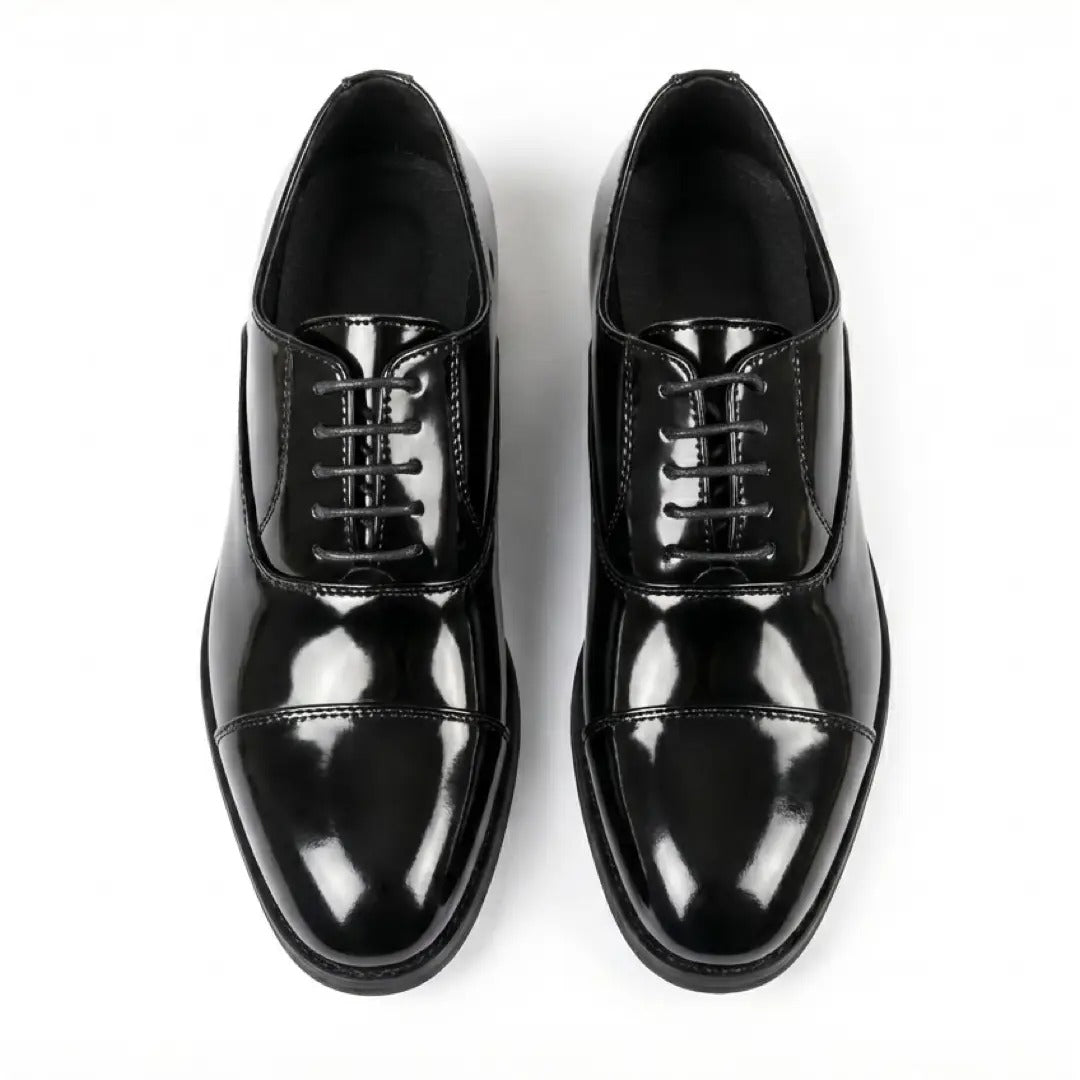 Men's Classic Cap-Toe Oxford Lace-Up Shoes