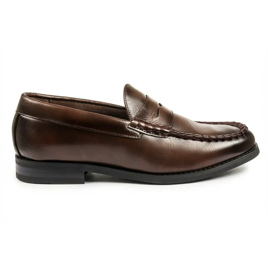 Men's Classic Penny PU Leather Loafers