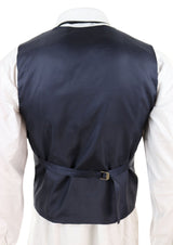 Mens Double Breasted Tweed Waistcoat