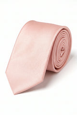 Men’s Dusty Pink Slim 6cm Tie