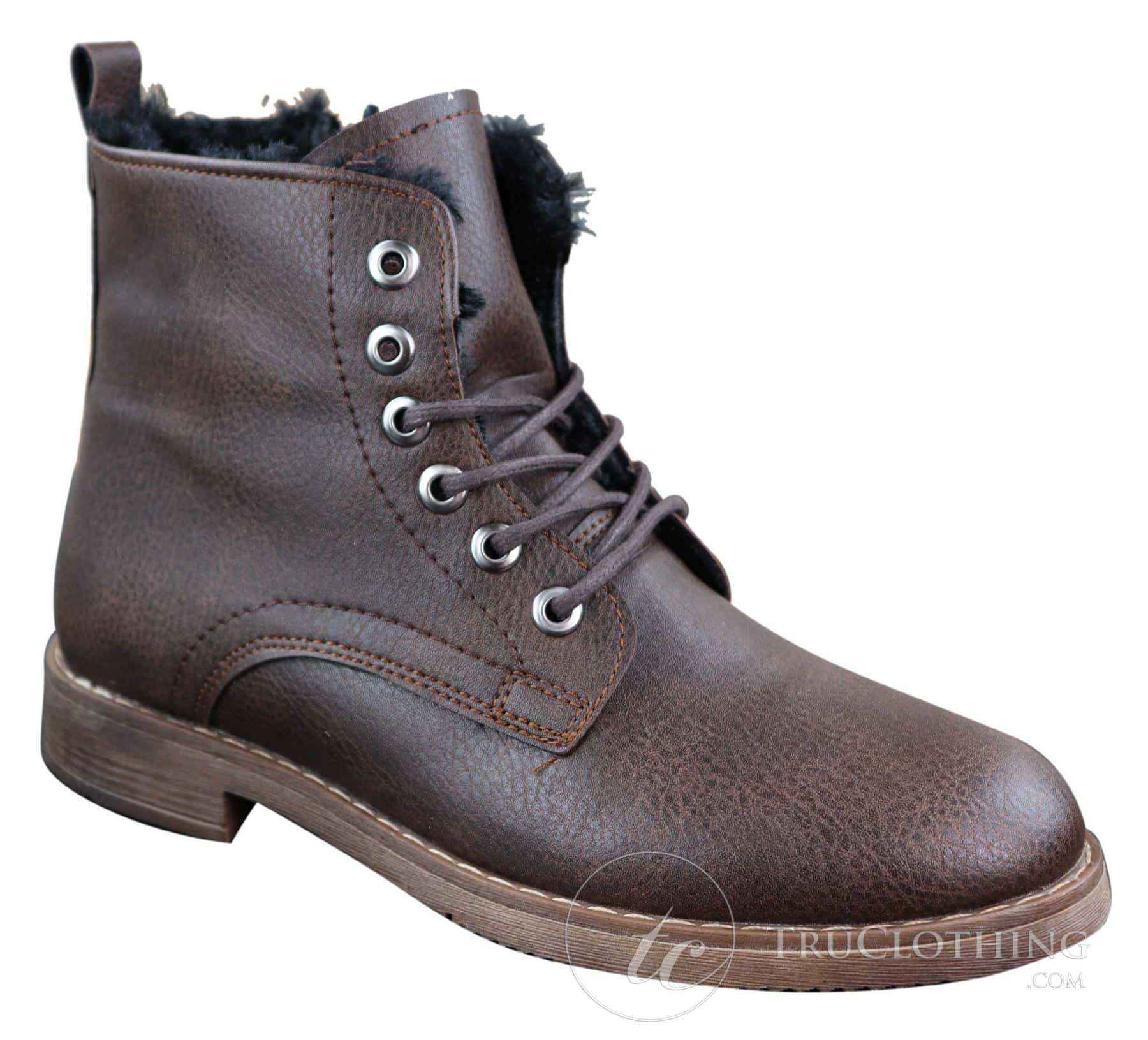 Mens Fleece Lined Winter Boots