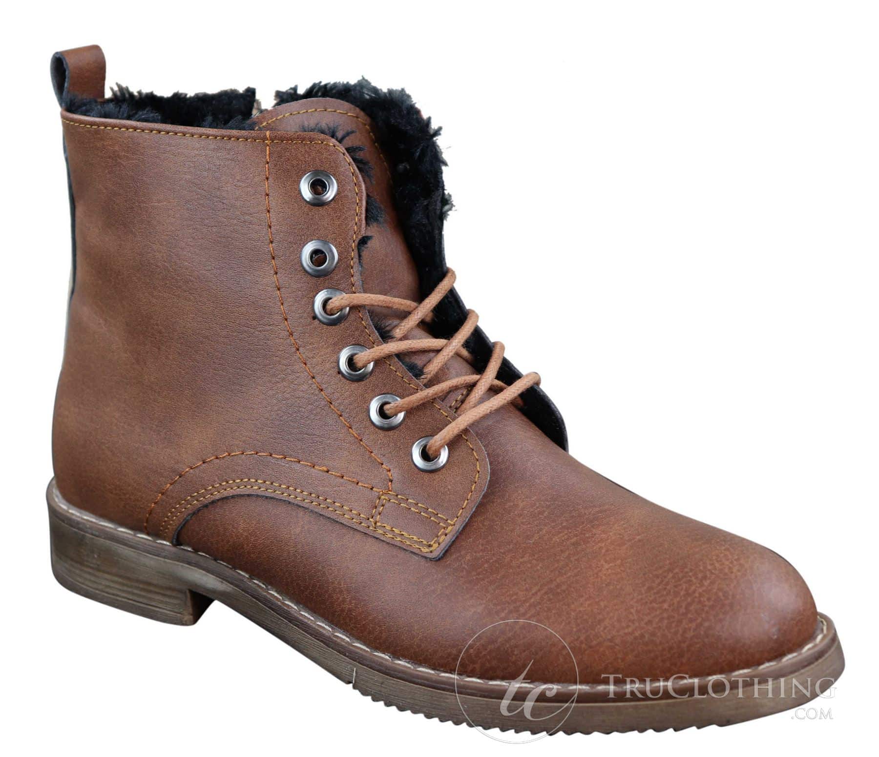 Mens Fleece Lined Winter Boots