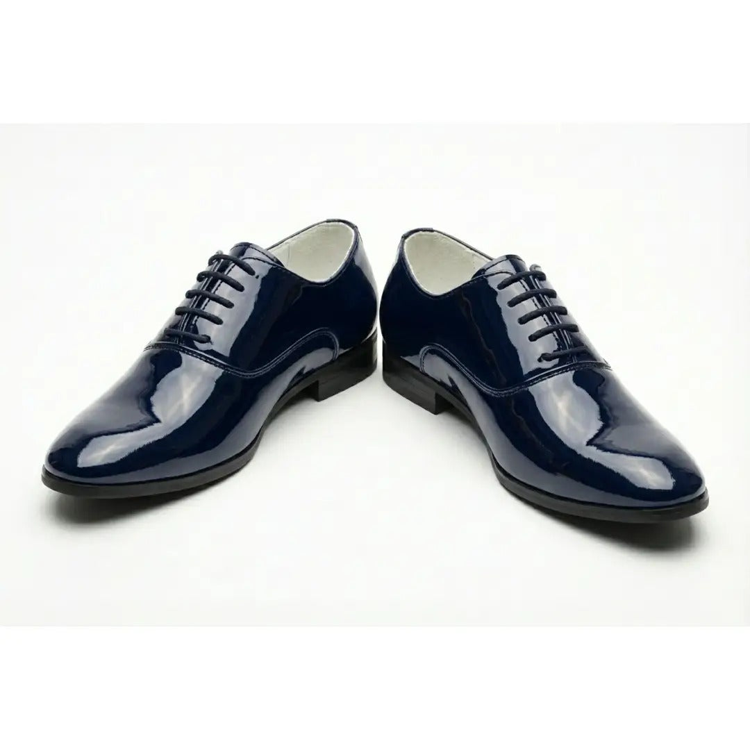 Men's Formal Patent PU Leather Oxford Shoes