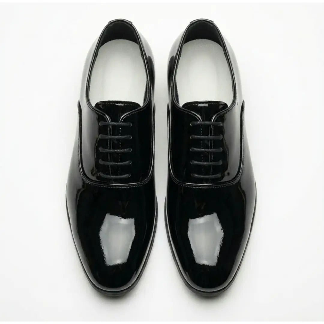 Men's Formal Patent PU Leather Oxford Shoes