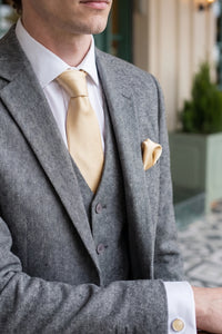 Men’s Gold Tie Set