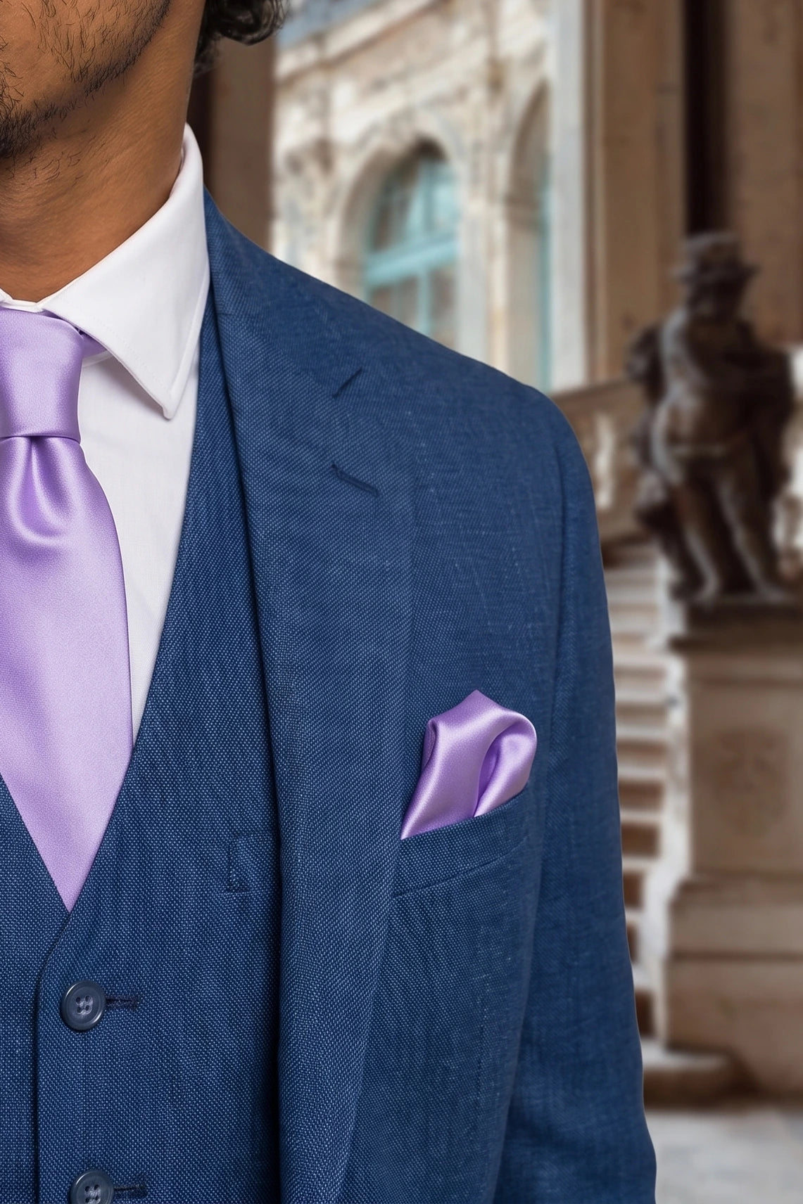 Men’s Lavender Tie Set