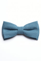 Men’s Light Blue Double Layer Bow Tie