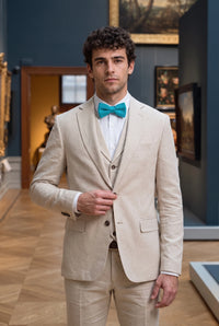 Men’s Light Blue Knitted Bow Tie