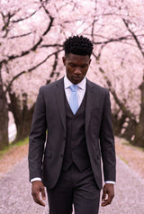 Men’s Light Blue Slim Tie