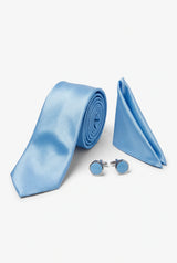 Men’s Light Blue Tie Set