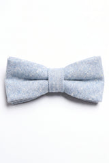 Men’s Light Blue Tweed Bow Tie
