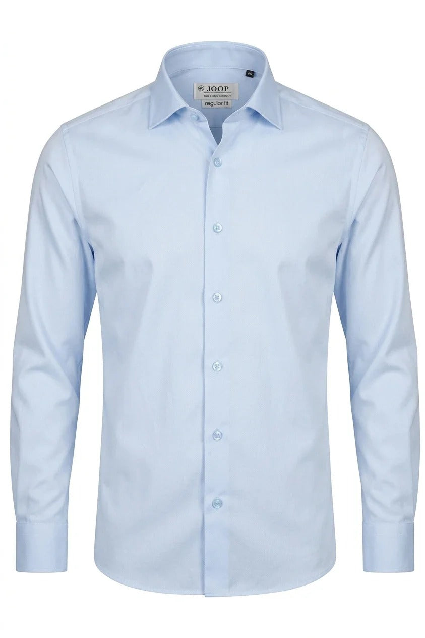 Men's Long Sleeve Button-Down Dress Shirt - Blue