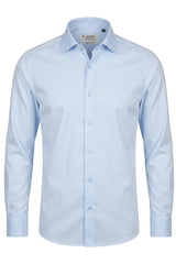Men's Long Sleeve Button-Down Dress Shirt - Blue