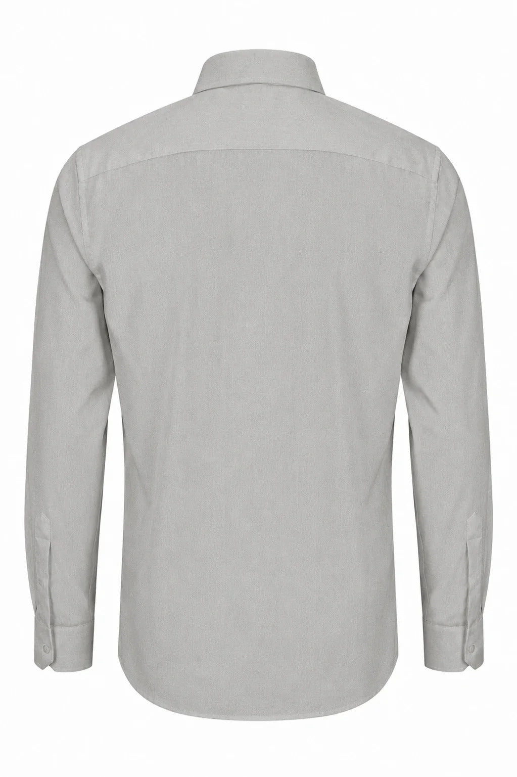 Men's Long Sleeve Button-Down Dress Shirt - Grey