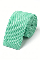 Men’s Mint Green Knitted Tie
