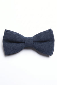 Men’s Navy Double Layer Bow Tie