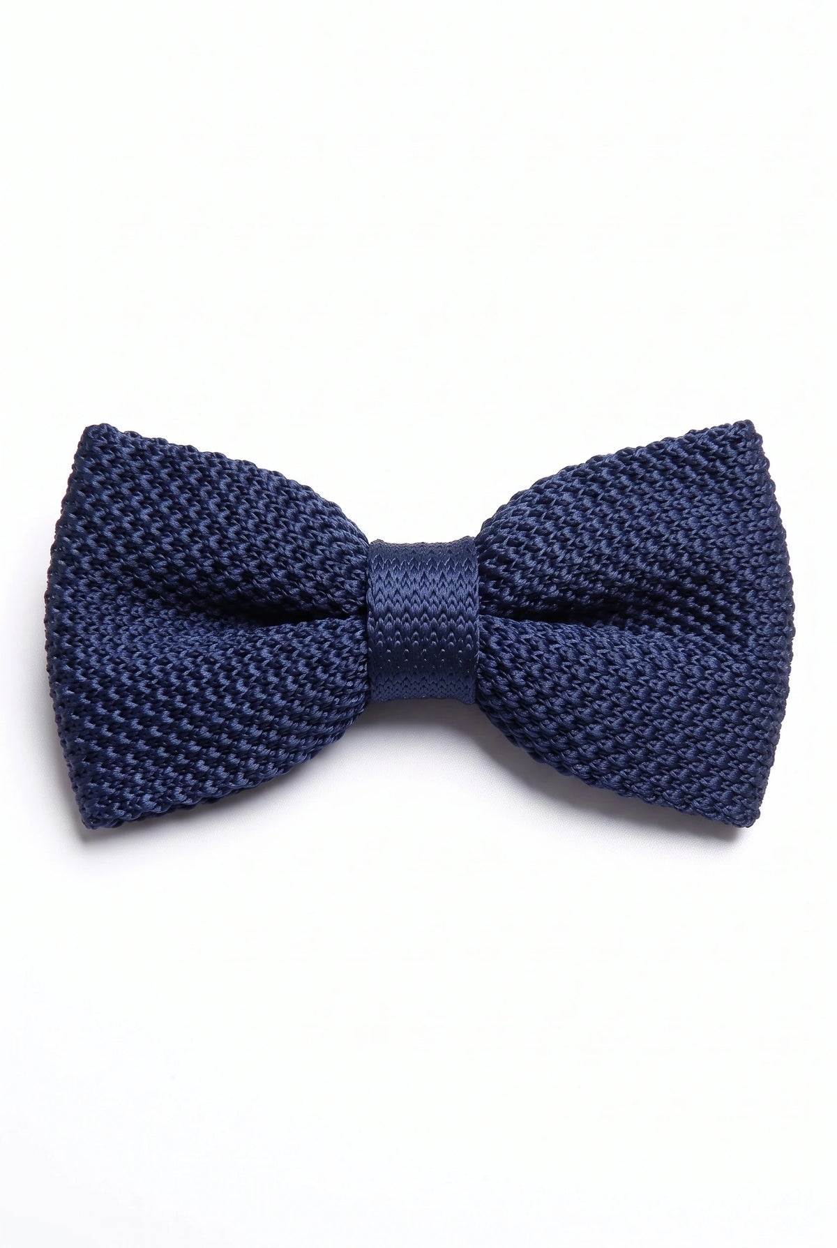 Men’s Navy Knitted Bow Tie